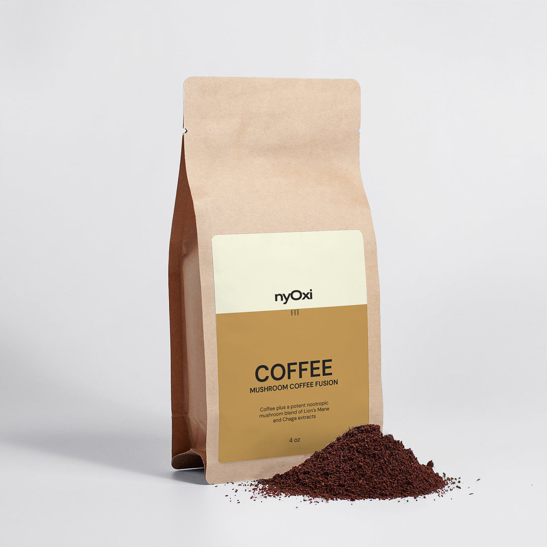 Mushroom Coffee Fusion - Lion’s Mane & Chaga 4oz