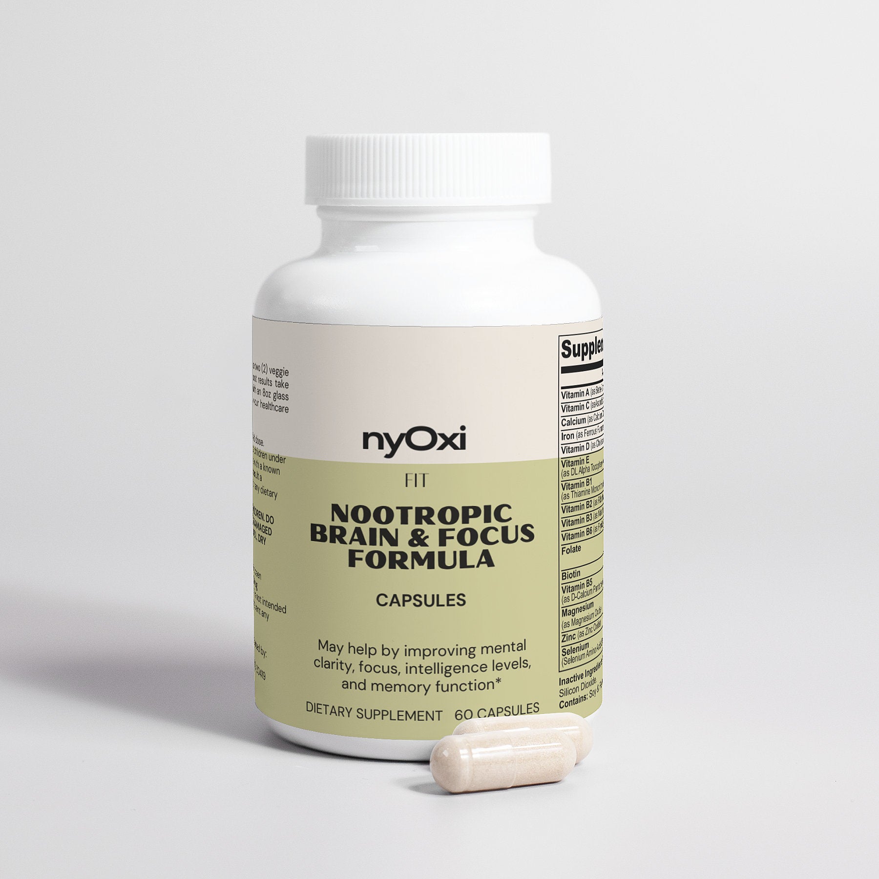 Nootropic Brain & Focus Formula