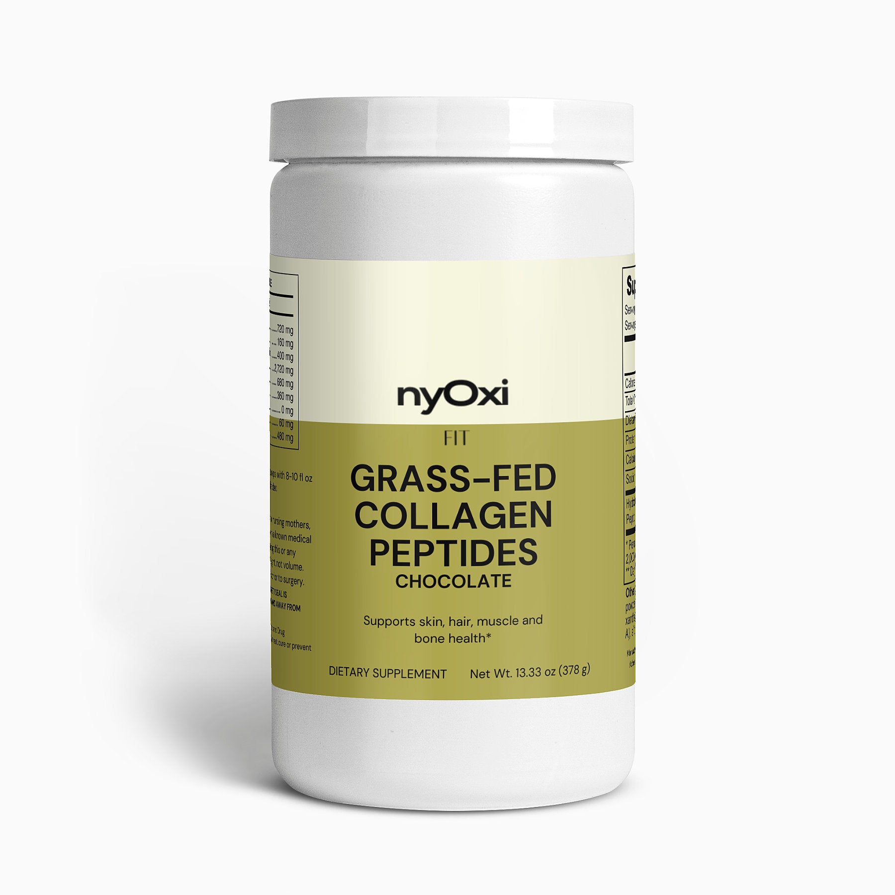 Grass-Fed Collagen Peptides Powder (Chocolate)