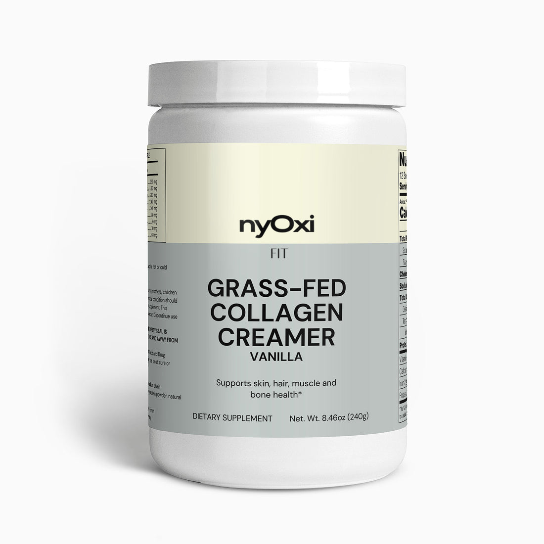 Grass-Fed Collagen Creamer (Vanilla)