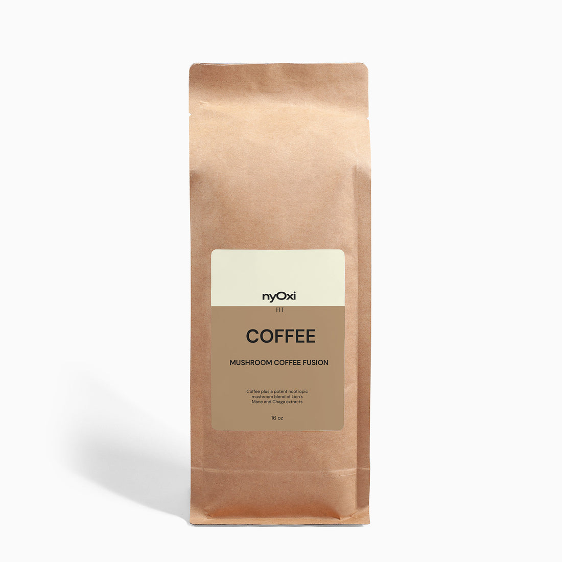 Mushroom Coffee Fusion - Lion’s Mane & Chaga 16oz