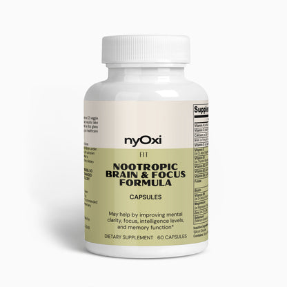 Nootropic Brain &amp; Focus Formula